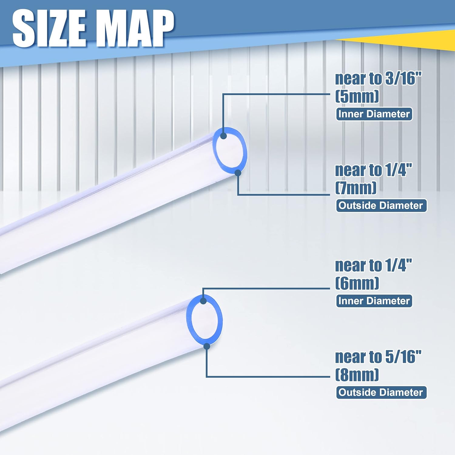 Foam Cannon Straw, Foam Cannon Tube Suits for Most Foam Lance, 9 Inch, 2 PCS Sta