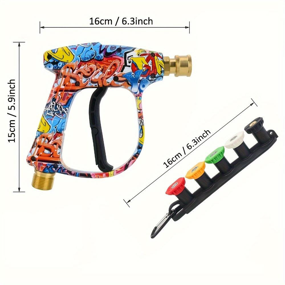 Personalized Graffiti Car Wash Spray Lance with 5 Tips Included