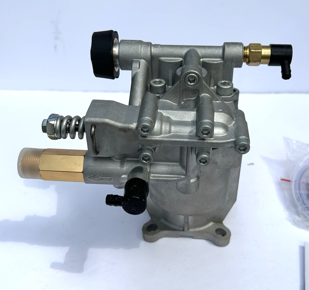 Biswing Pressure Washer Pump, 3/4″ Shaft Horizontal Axial Plunger, 3400 PSI Max,