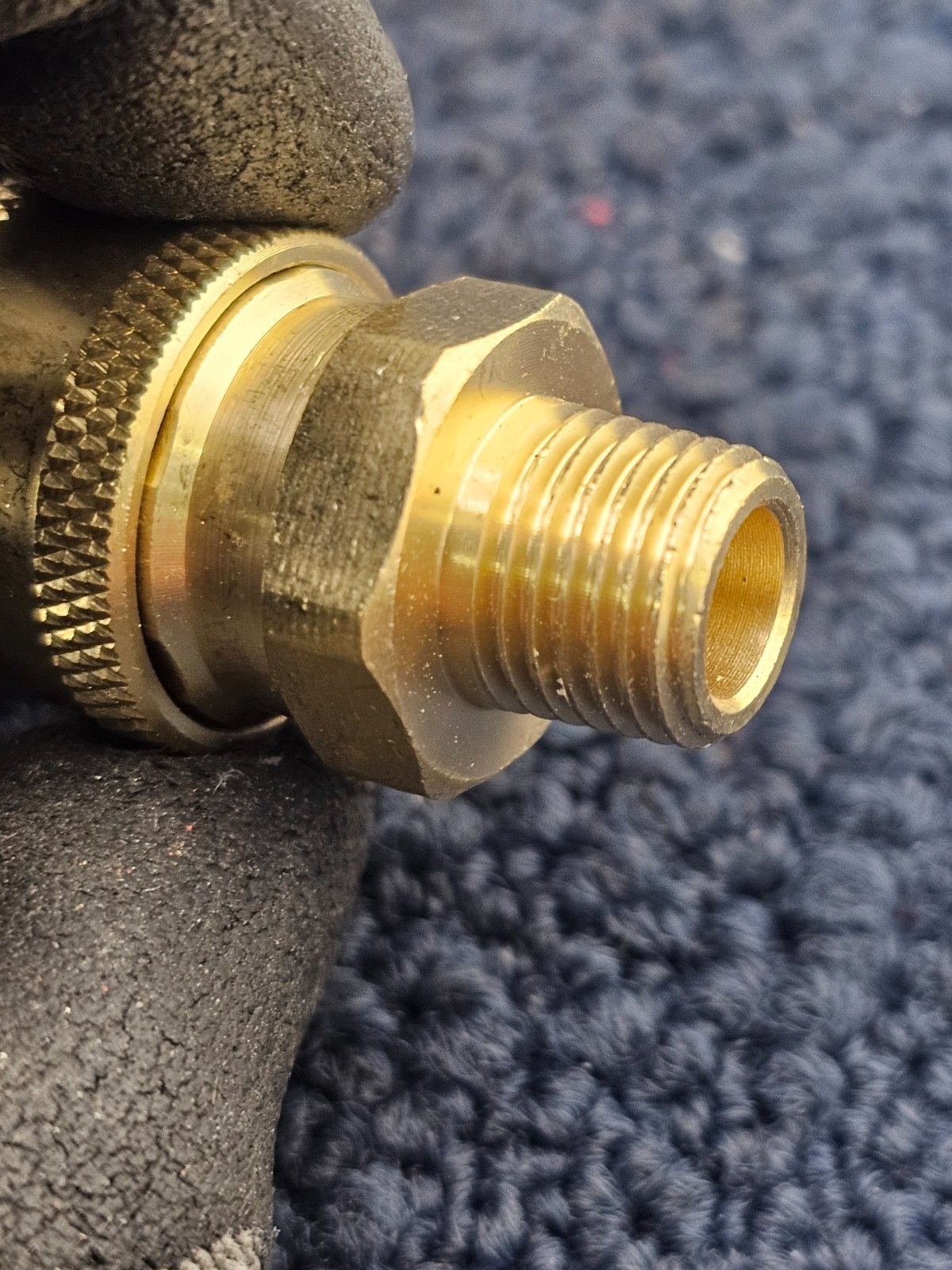 (2 PIECES) 1/2″ MPT Male Brass Socket Quick Connect Coupler For Pressure Washer