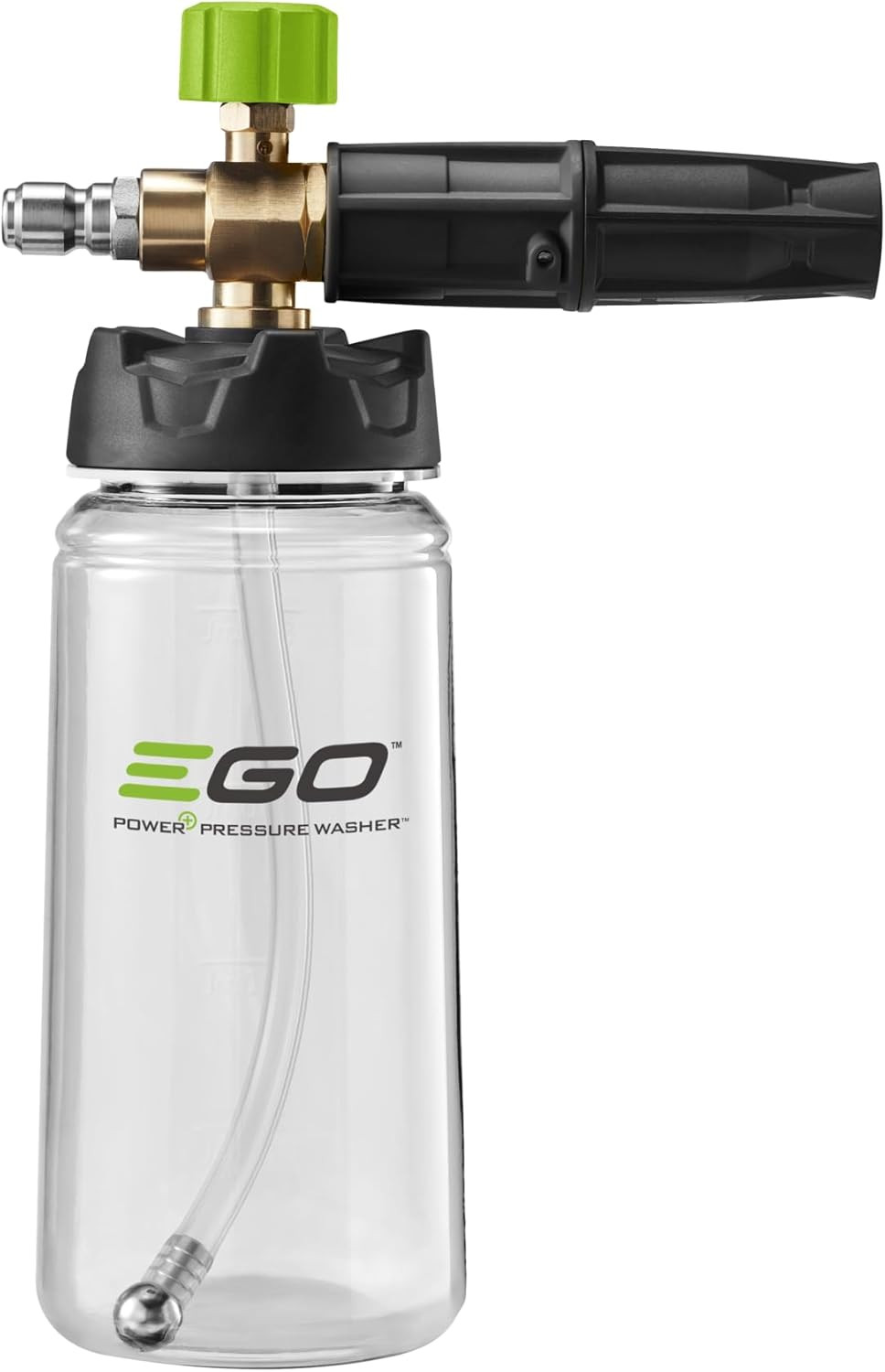 EGO Power+ Premium Brass Foam Cannon with Foam Control Knob and Nozzle Adjustmen