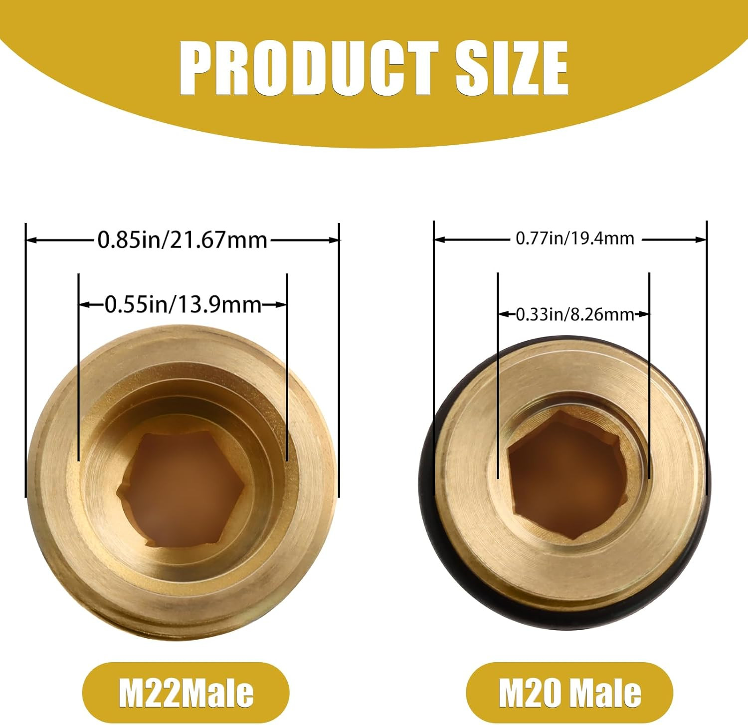 7110264 Water Outlet Fitting Replacement for Simpson Pressure Washer Pumps – Com
