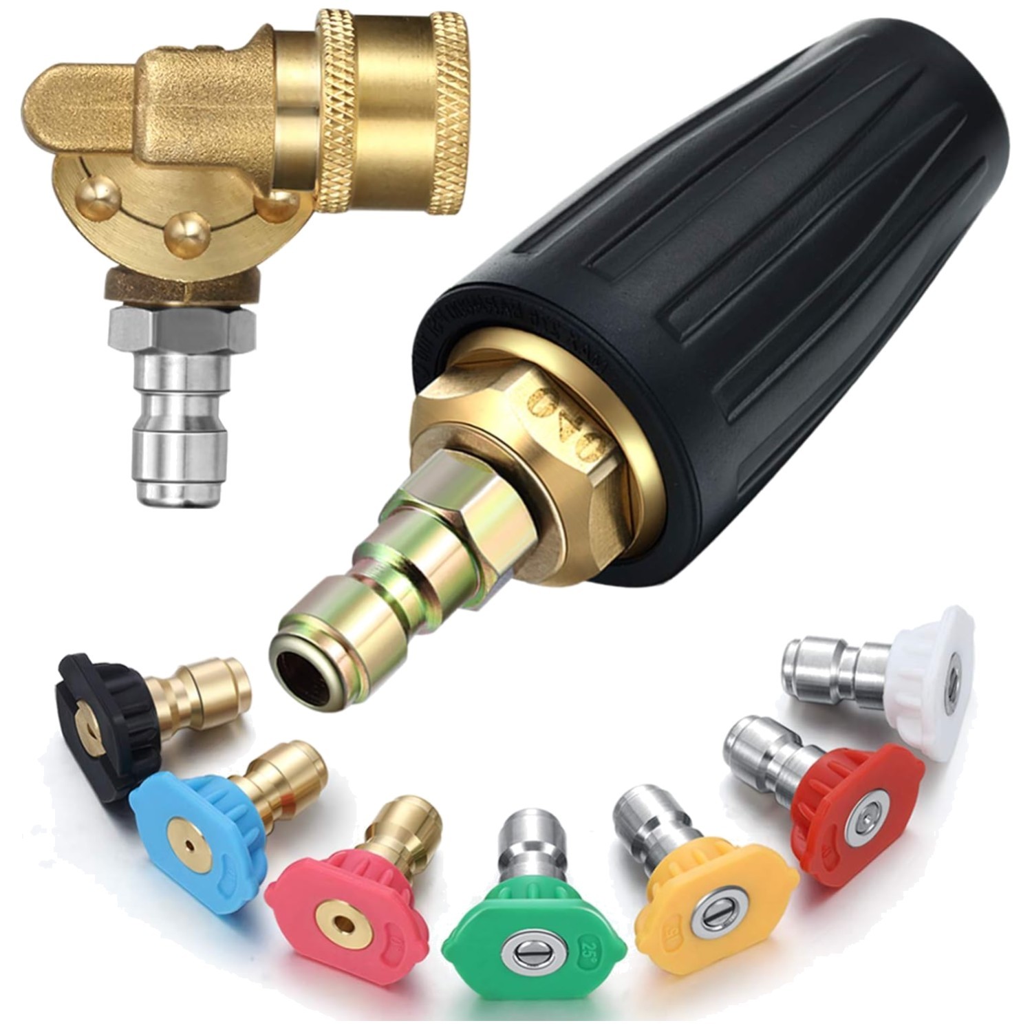 Turbo Nozzle Pressure Washer Tips Kit