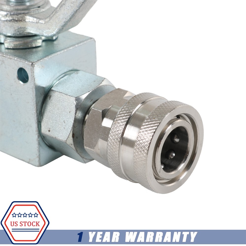 3/8″ Ball Valve 4500 PSI 3/8″ fitting Female Out NEW For Pressure Washers Max