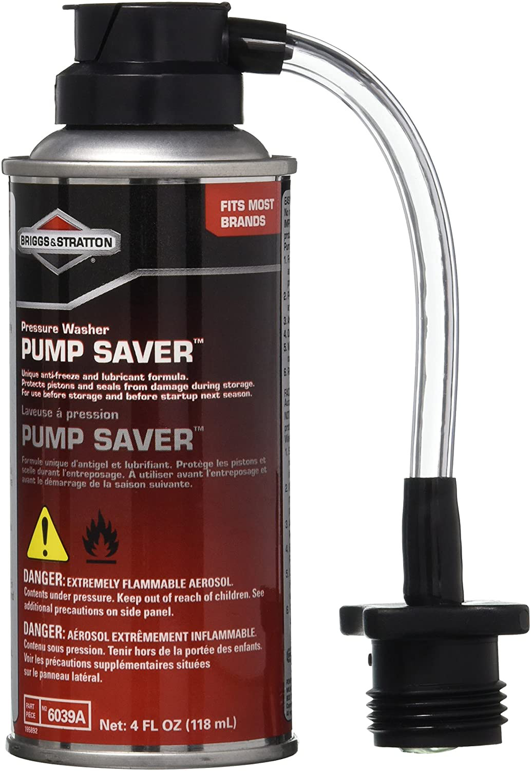 Briggs & Stratton Pressure Washer Pump Saver – 4 Oz. 6039 Pump Saver, 4 oz