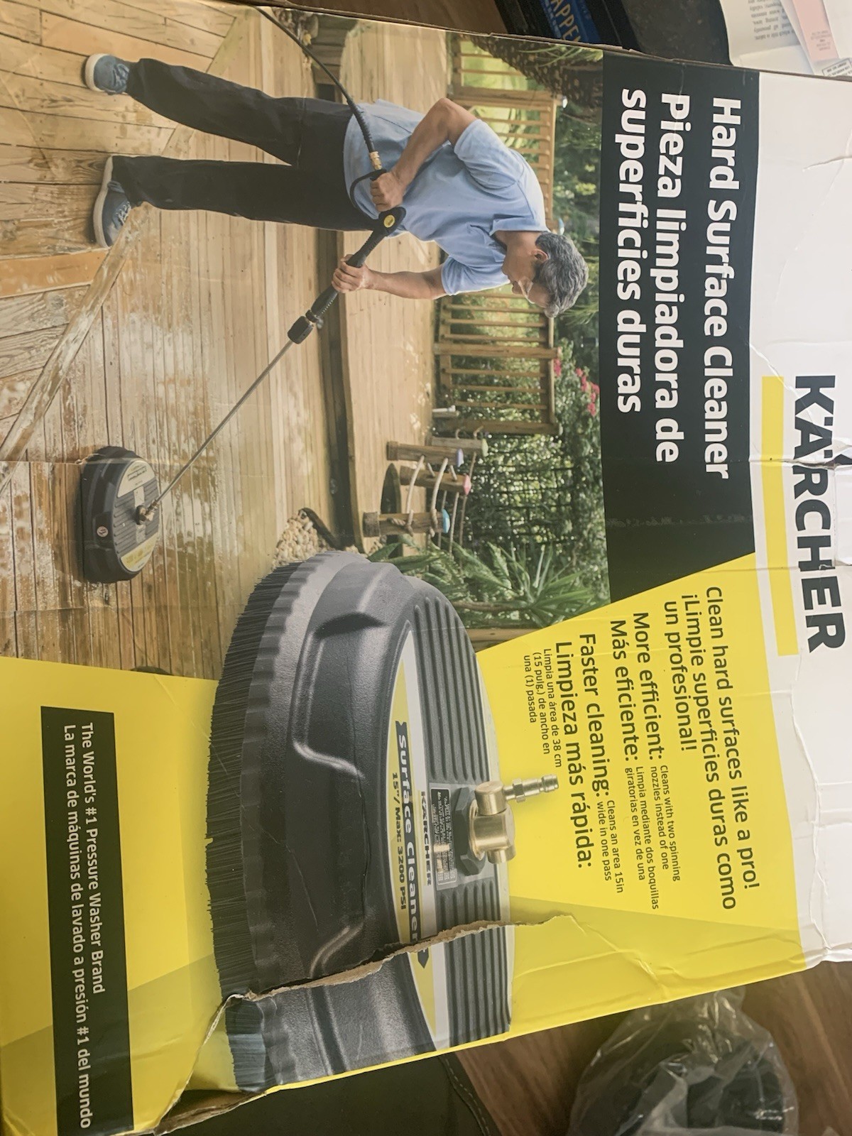 Kärcher Hard Surface Cleaner Attachment for Pressure Washers – 11” (New in Box)