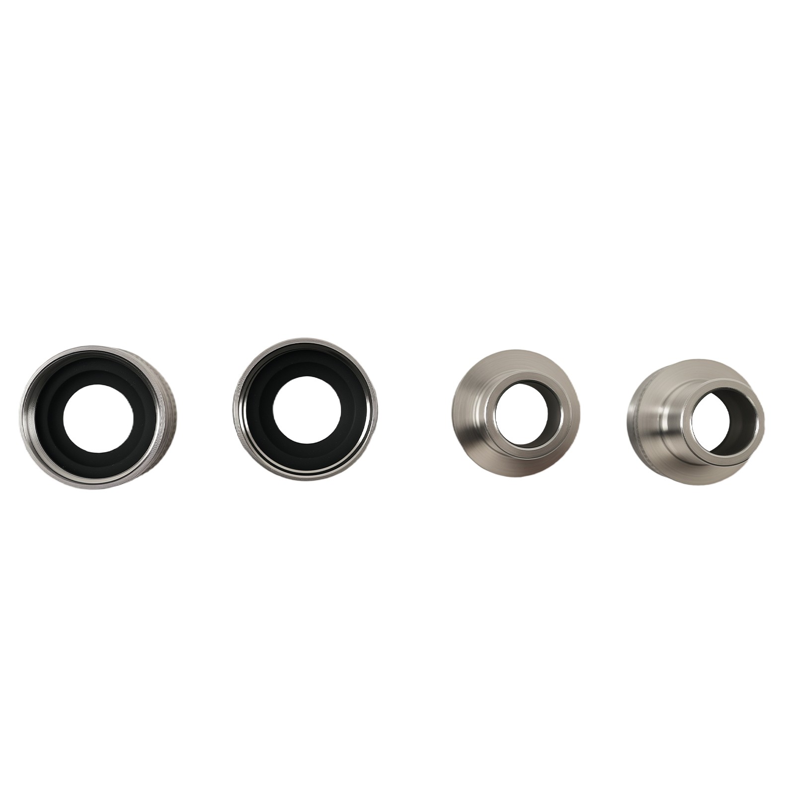 3/4in Garden Hose Pressure Washer Adapter Kit Stainless Steel Fitting 4Pcs