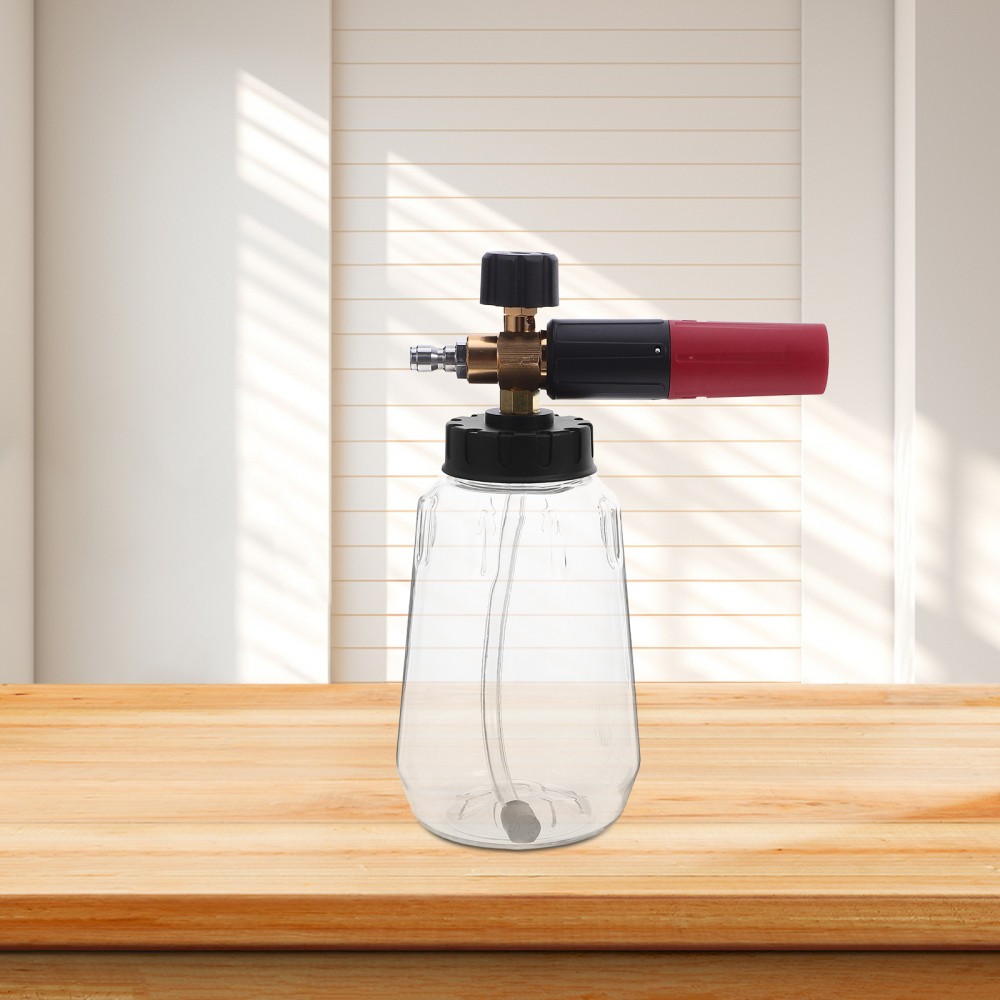 Power Washer Soap Attachment Hand Pump Sprayer Car Detailing Foam Bottle