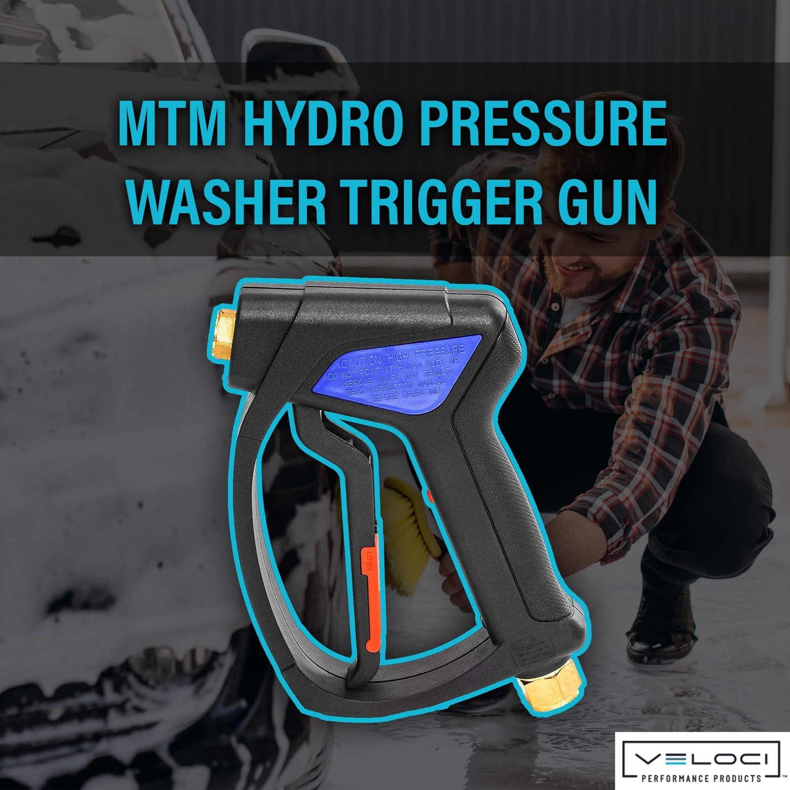 MTM Hydro Easy Hold SG35 Spray Gun for Your Pressure Washer Commercial Grade