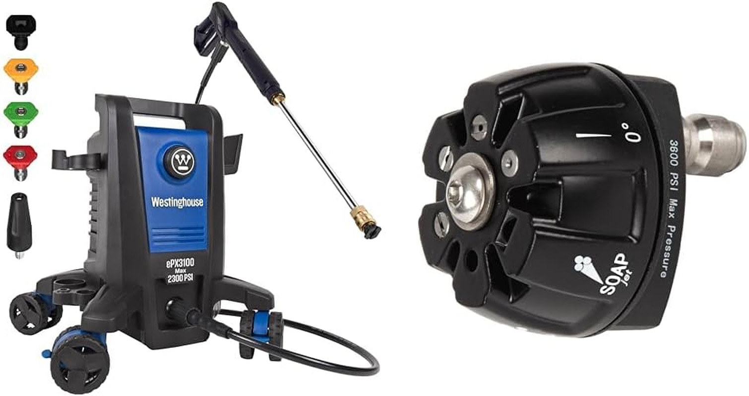 Epx3100 Electric Pressure Washer 2300 PSI with 6-in-1 Nozzle Attachment