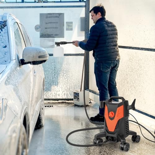 COSTWAY 2400PSI Pressure Cleaner 4 Nozzles Soap Bottle 1.7 GPM