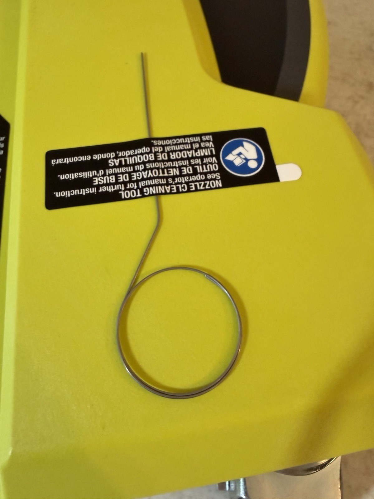 RYOBI 15 in. 3400PSI Gas Pressure Washer Surface Cleaner W/ wheels RY31SC15