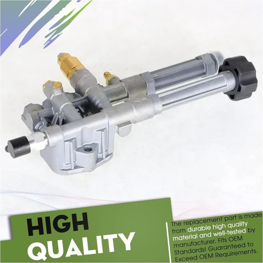 High-Pressure Washer Pump Head Assembly 2800 PSI Replacement Compatible Models