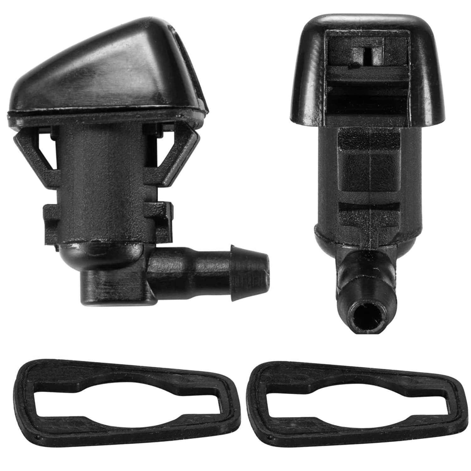 2 Front Windshield Washer Nozzle Jet Kit fit for 2008 2009 2010 Ford F-250 F-…