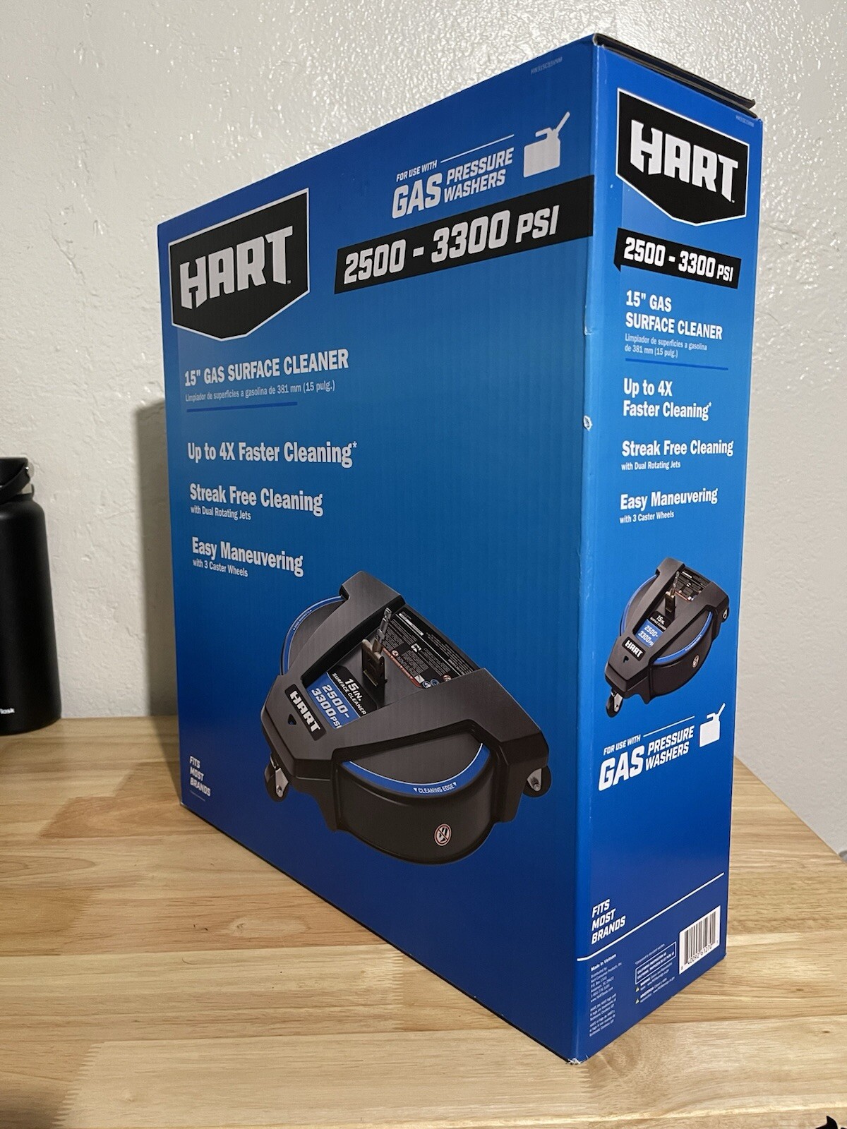 Hart 15 Inch Gas Surface Cleaner 2500 – 3300 PSI
