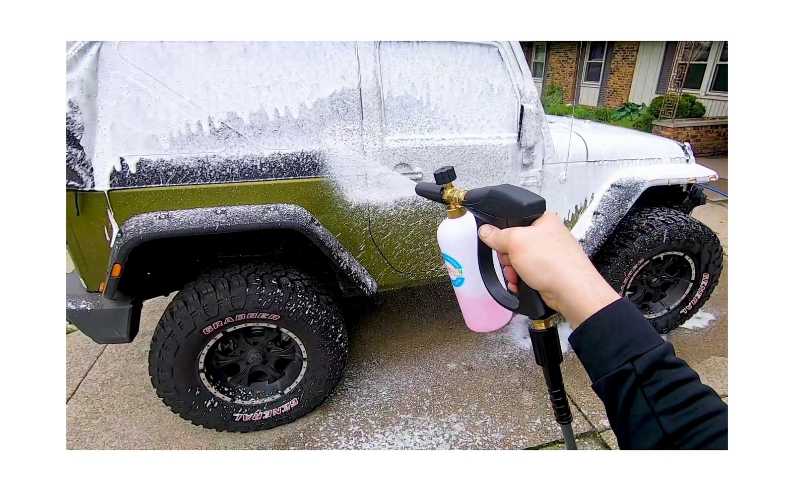 DUSICHIN DUS-018 Foam Cannon Lance Pressure Washer Nozzle Tip Spray Gun 3000 …