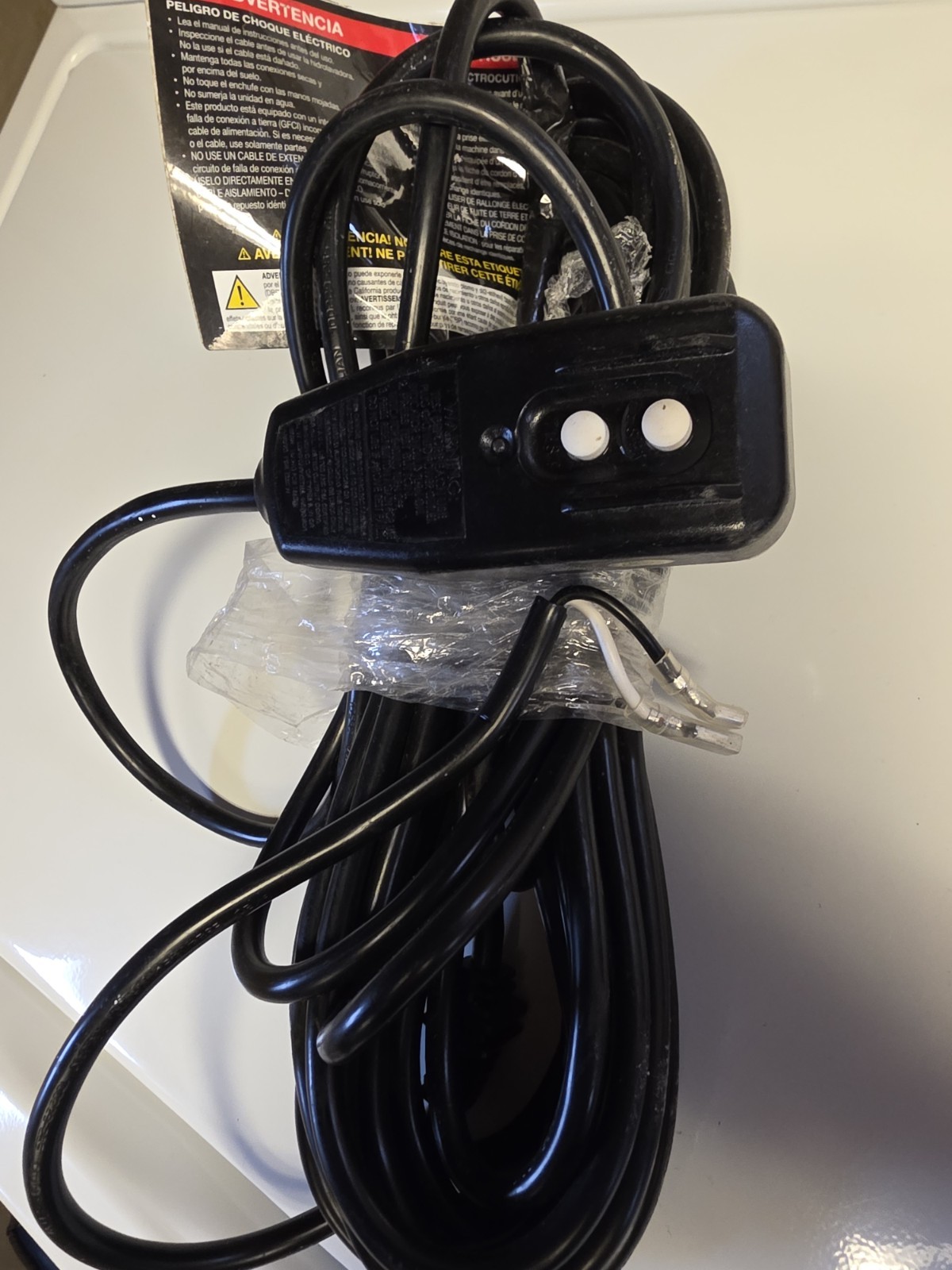 USED OEM SunJoe Pressure Washer GFCI POWER CORD SPX3000