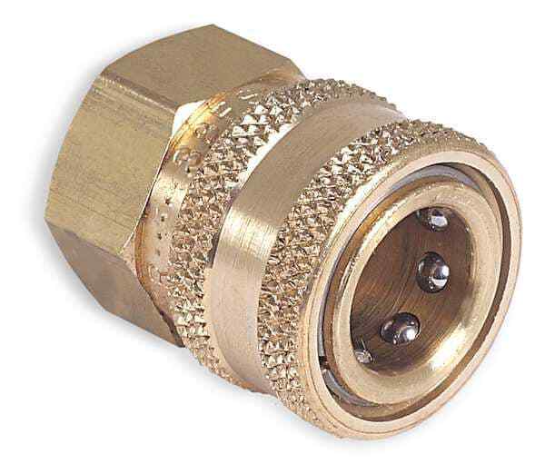 Mi-T-M Pressure washer Quick Connect Socket 1/4 FPT brass (170010)