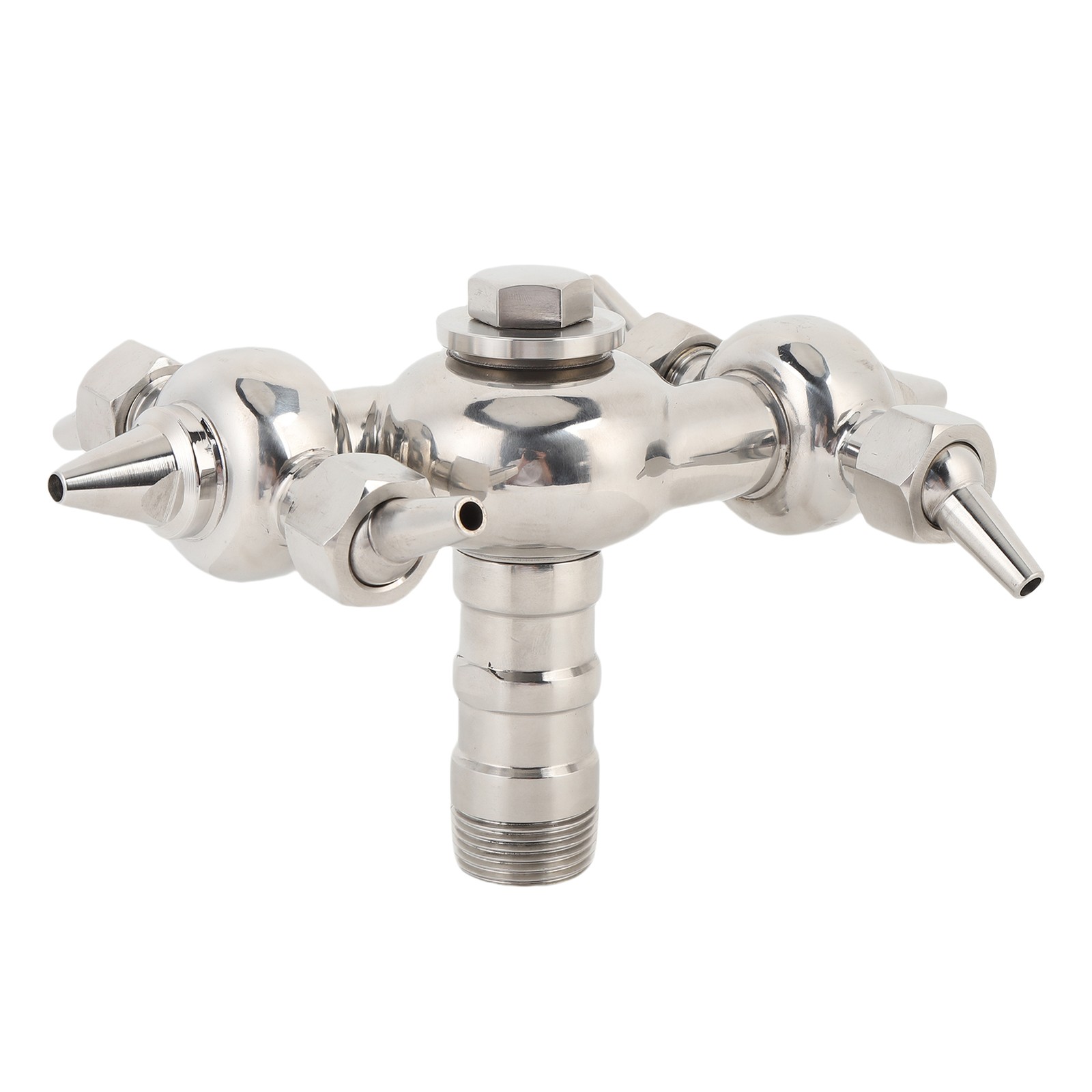 Powerful 360° Cleaning Spray Ball Canister For Tanks Stainless Steel Use