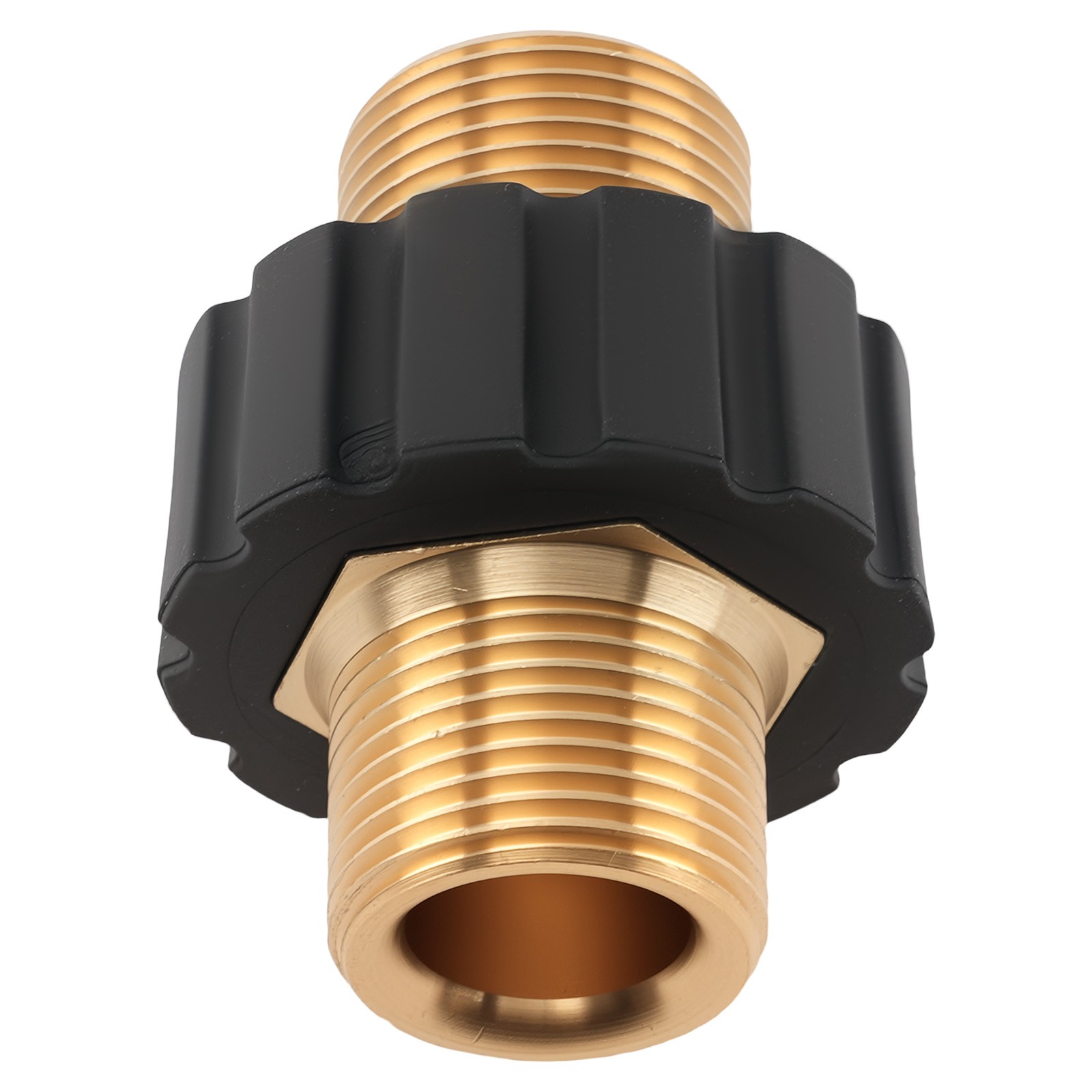 Brass Pressure Washer Fitting M22 14mm Male Thread Hose Adapter 2PCS