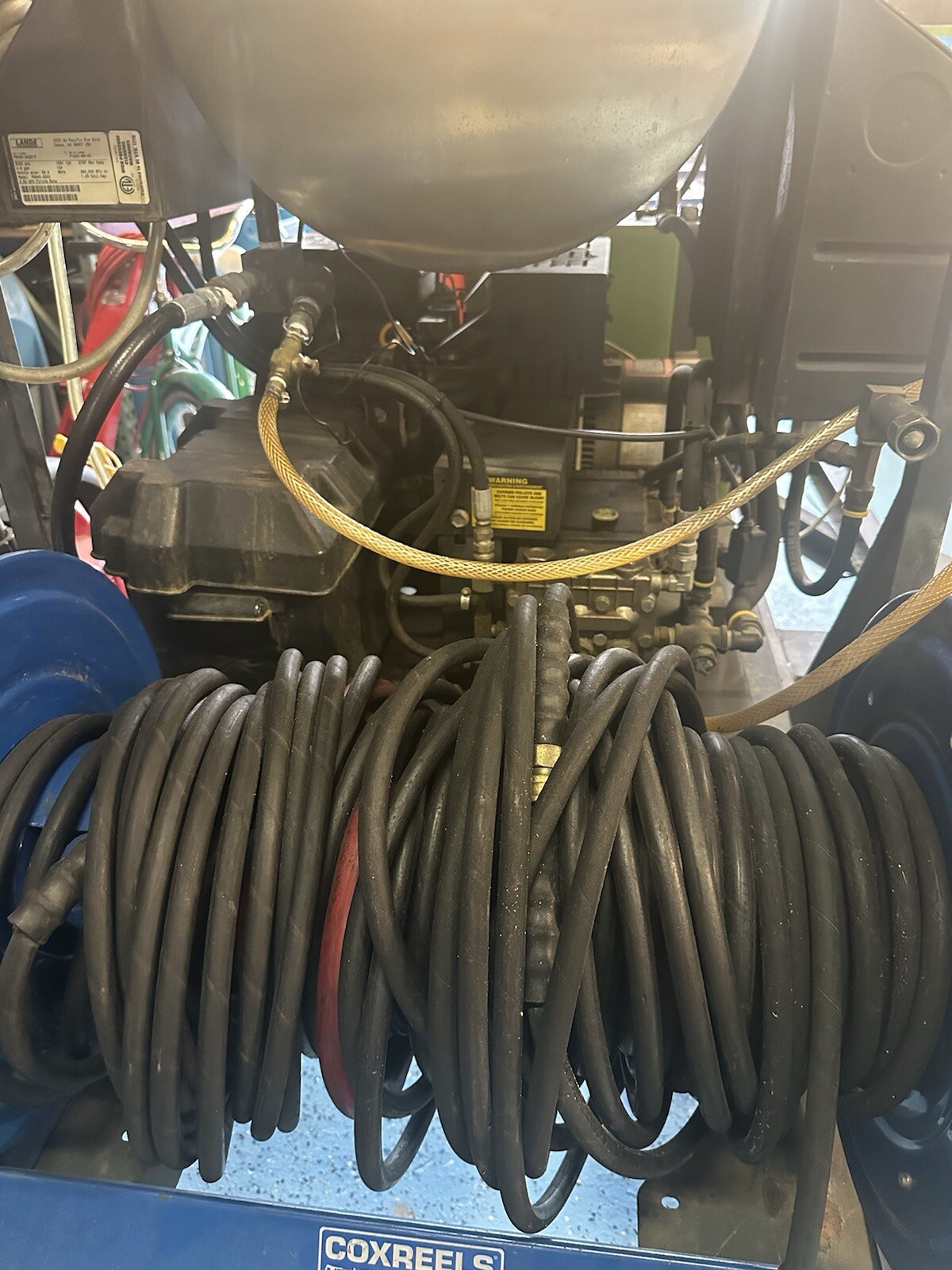 Landa PGHW5-30221E Hot Water Natural Gas Pressure Washer w/ Trailer & Much More