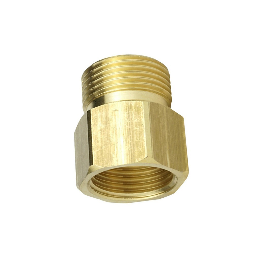 Adapter Accessories 150℃ Brass Female Metric Adapter For M22x1.5 External Thread