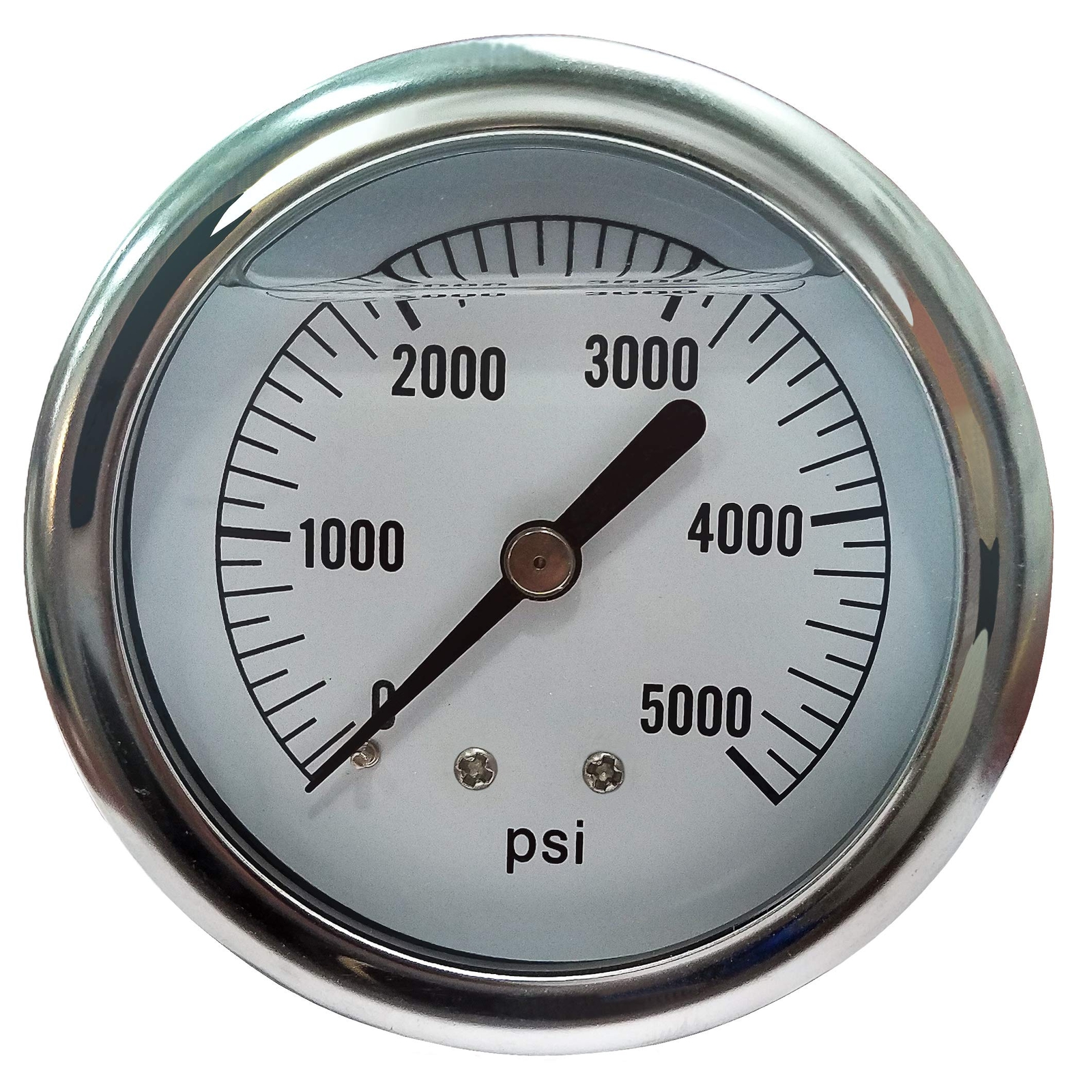5000 Psi Pressure Gauge Kit With 3/8″ Fpt Quick Coupler Socket And 3/8″ Mpt Quic
