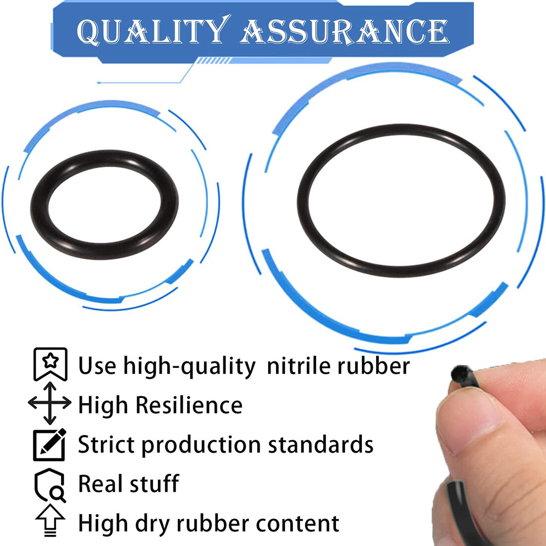 For General Pump Kit 96 SEAL PACKING KIT Fits GP K96 KIT96 15mm Interpump