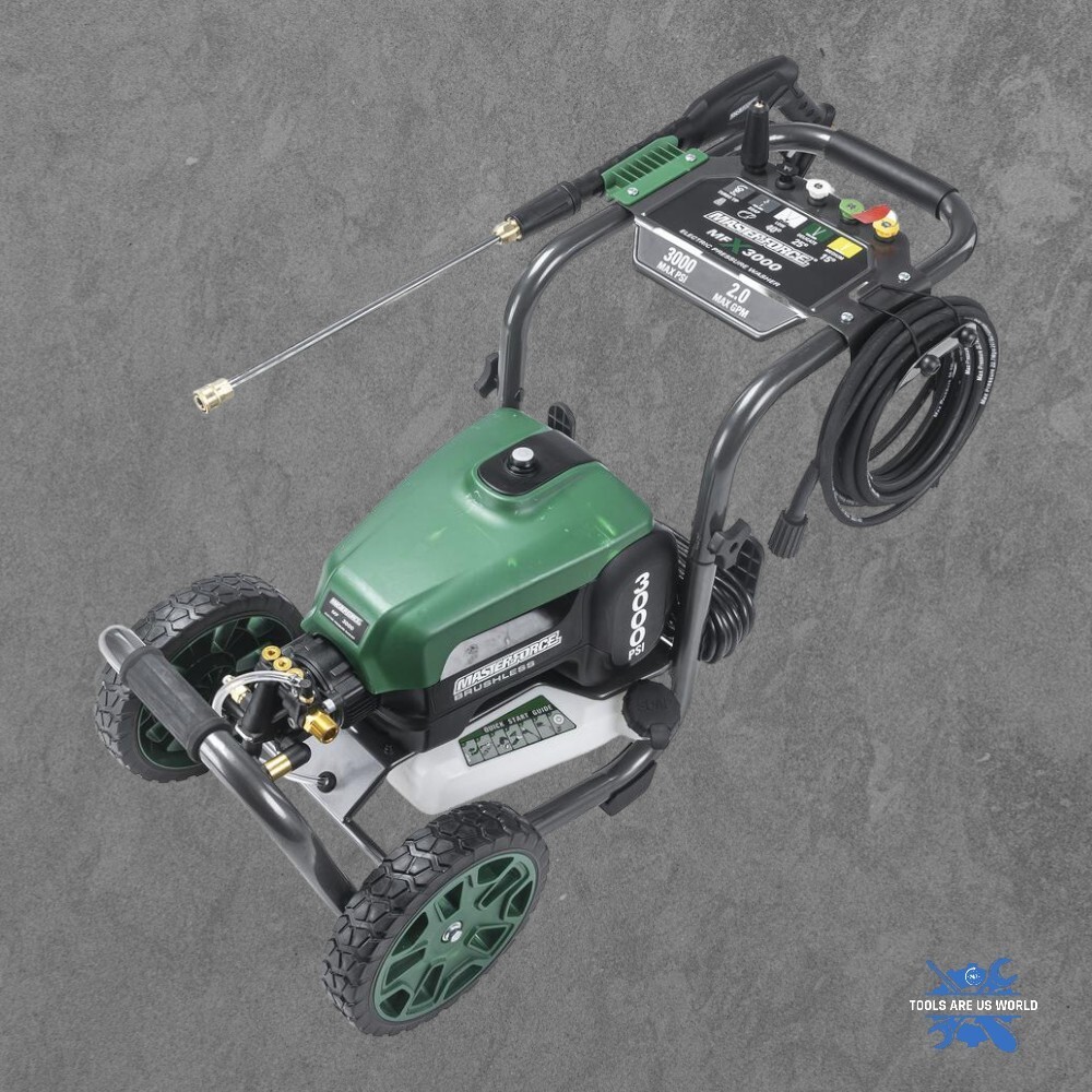 Corded Electric Pressure Washer Cleaner 3000 PSI 2GPM 15Amp Heavy Duty Digital
