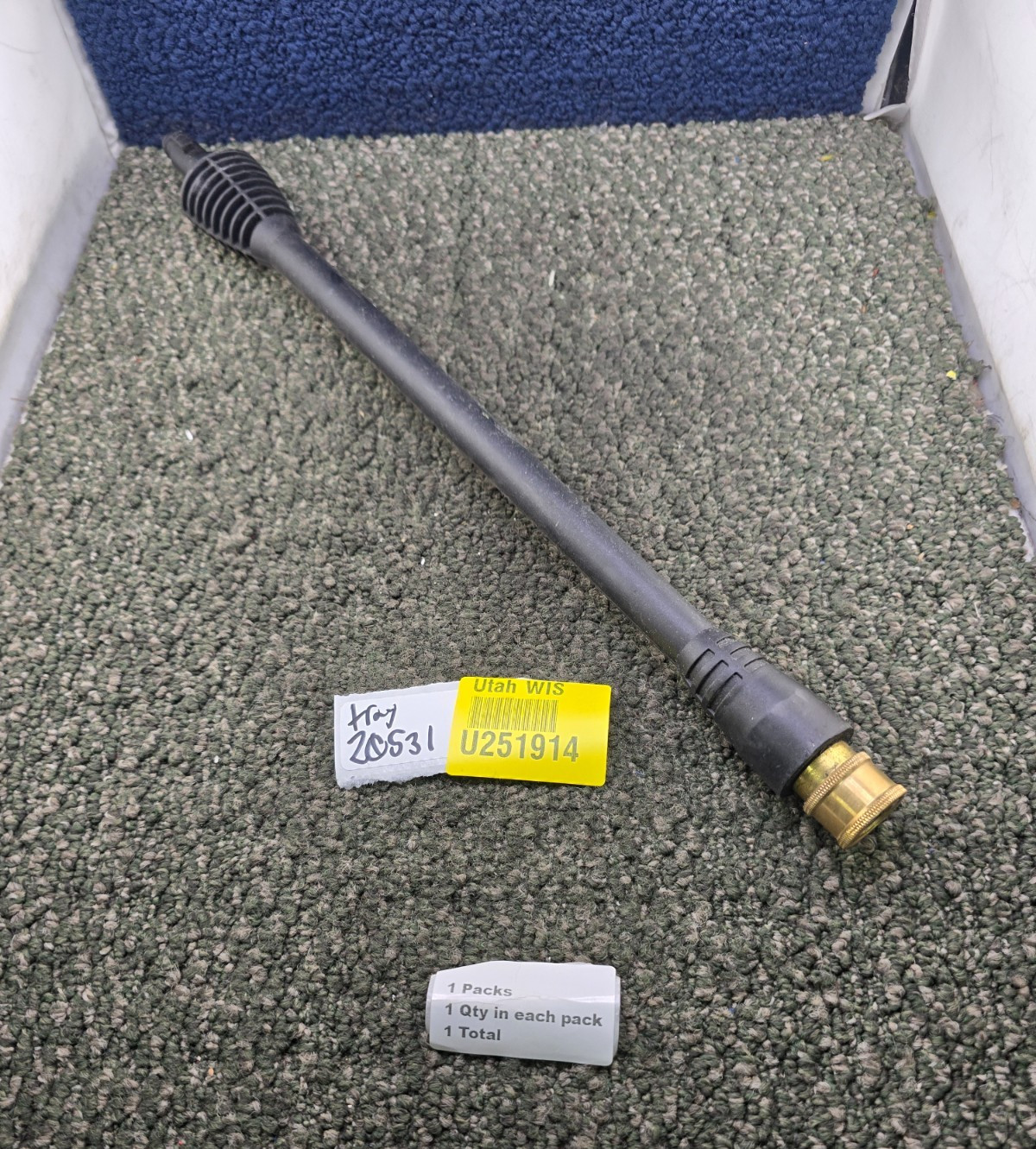 Pressure Washer Wand Black Replacement 2000psi / 138bar / 13.8Mpa 140°F (60°C)