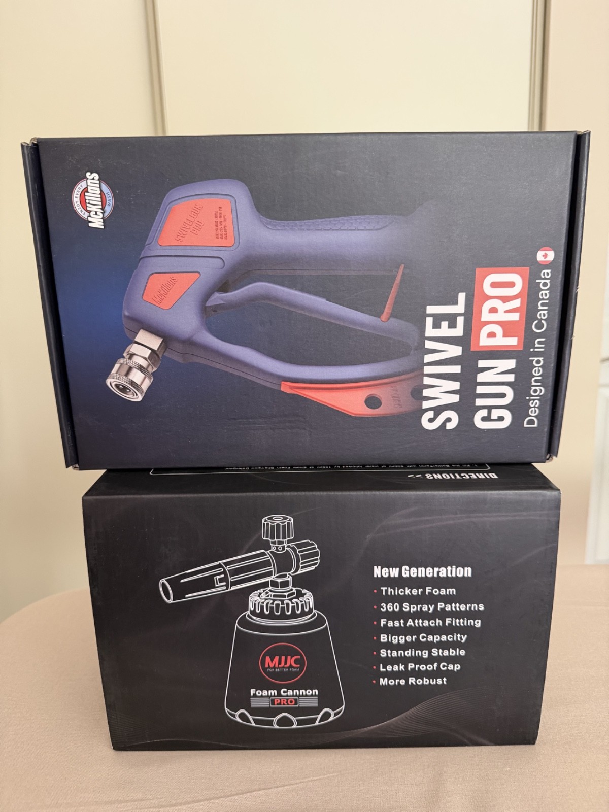 Factory MJJC Foam Cannon Pro V2.0 1/4 and Swivel gun Pro