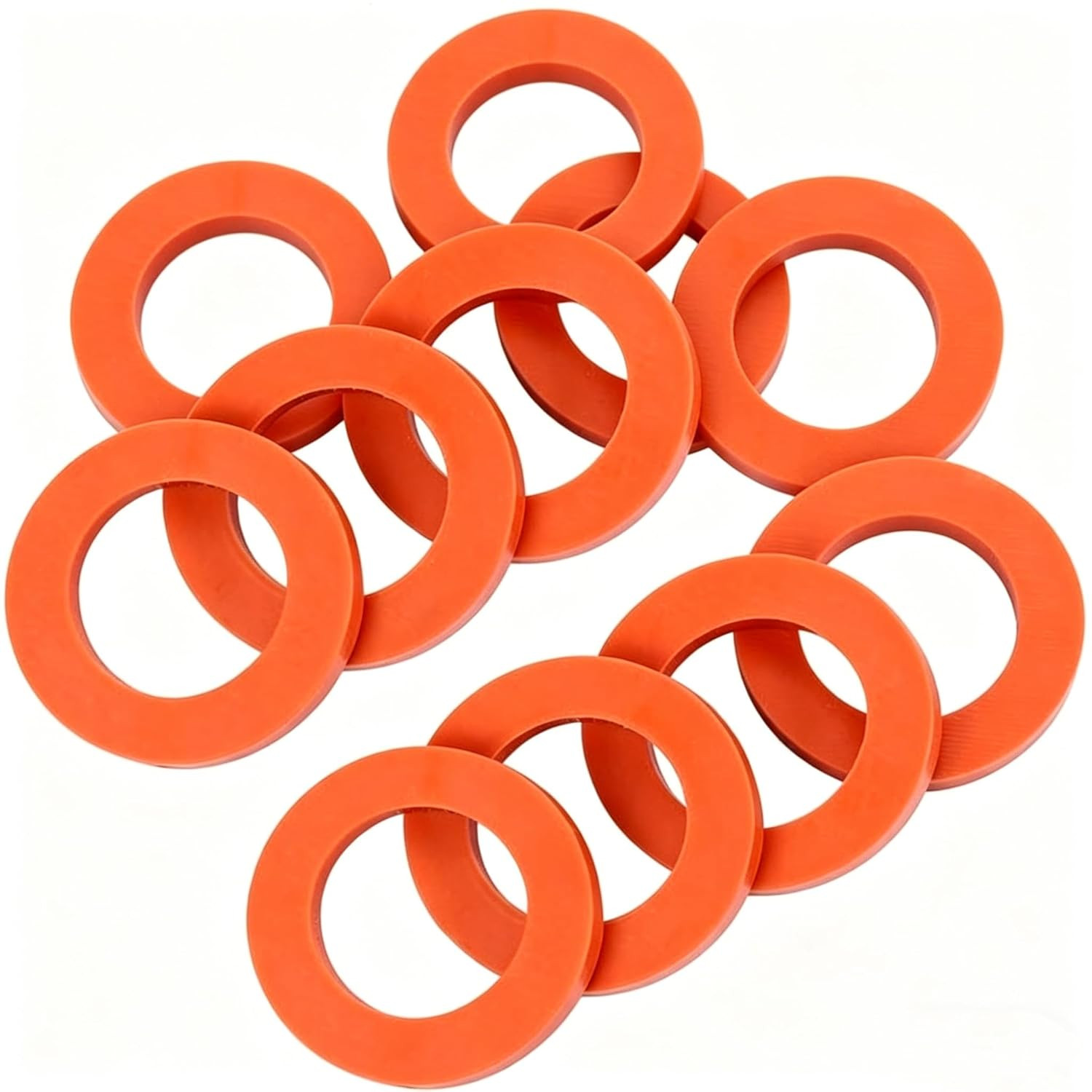 80 PCS Garden Hose Washer Rubber – Heavy Duty Red Rubber Washer, Fit All Standar