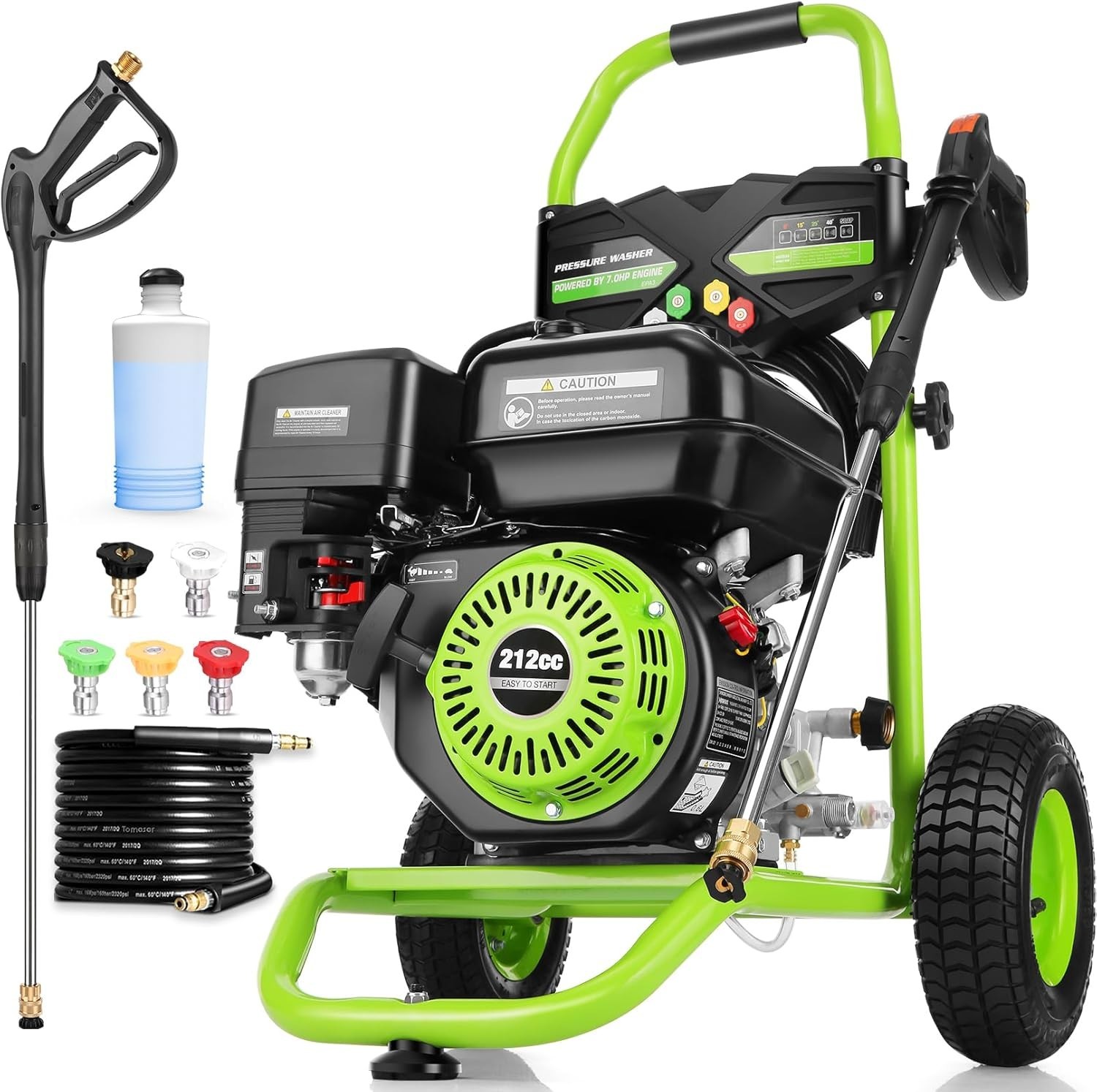 Ultimate 4200 PSI Gas Powered Washer – Versatile & EPA Compliant for Outdoor Use