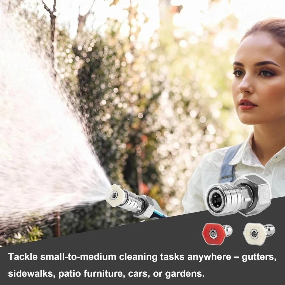 Garden Hose to High Pressure Washer Attachment, Turn Water Hose into Powe