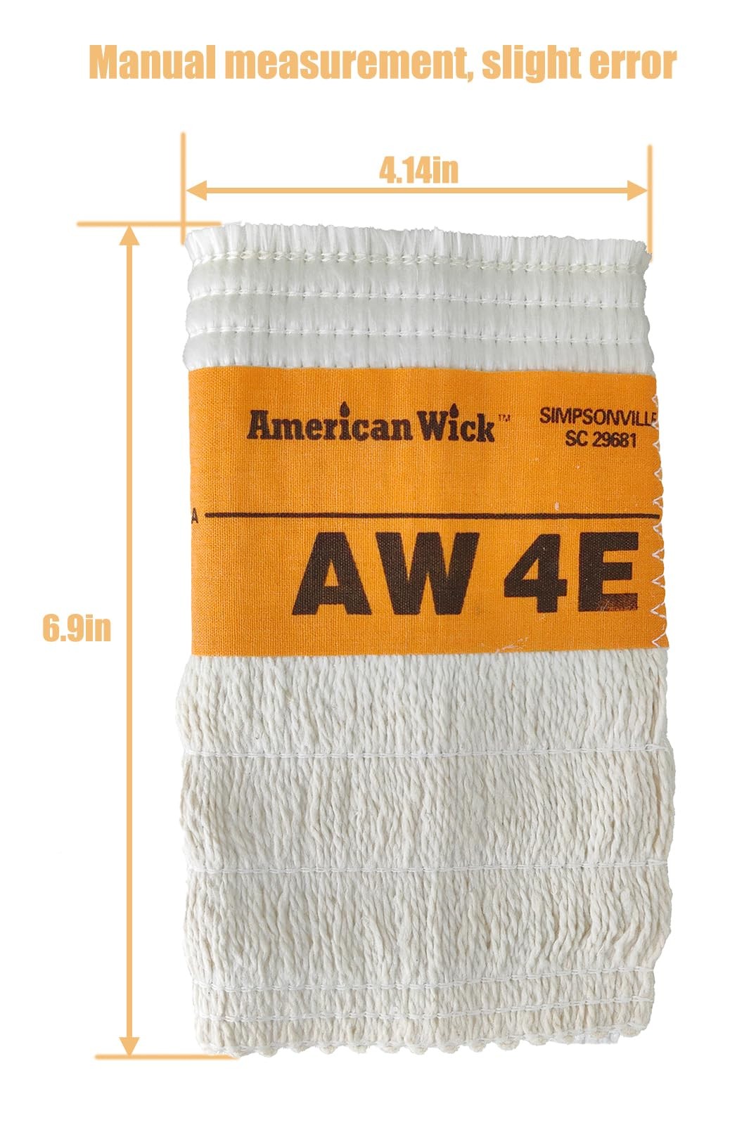 Kerosene Heater Wick AW4E Fits for Sengoku HMN-110 KeroHeat Orange Color