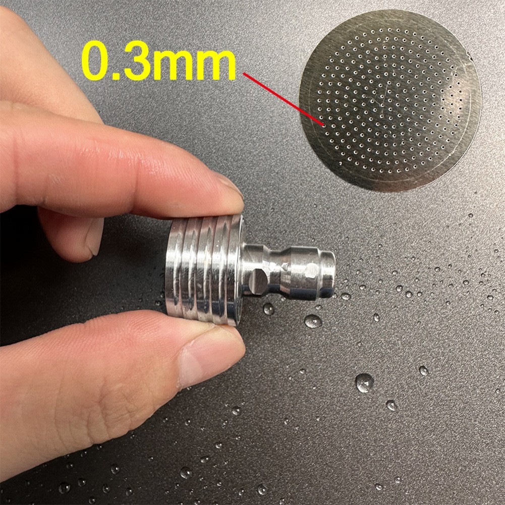 2 Pieces Pressure Washer Nozzle Tips with 14 Inch Quick Connect for Soft Wash