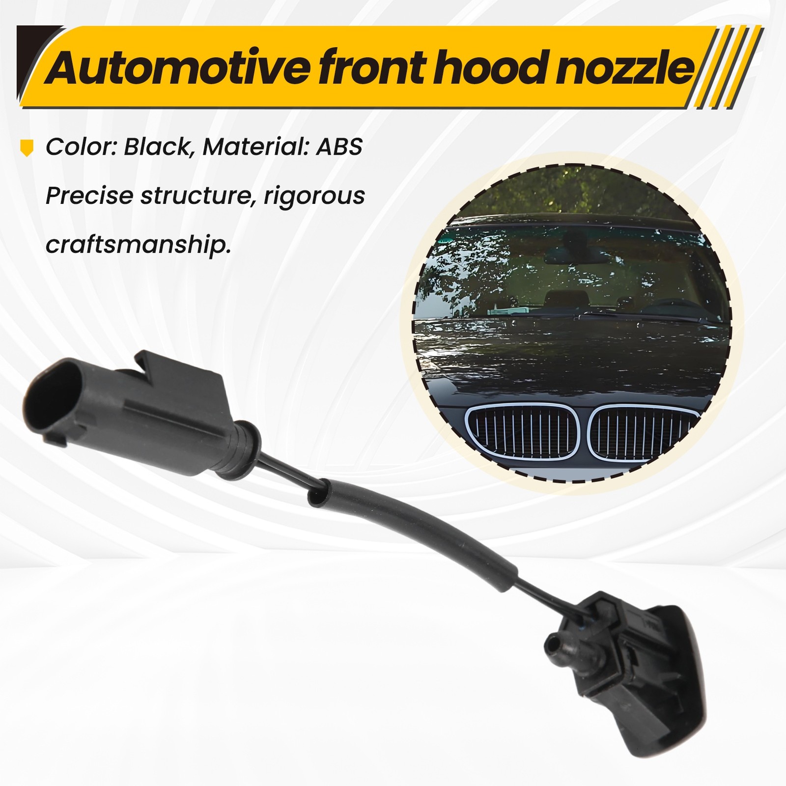 Windshield Heated Washer Sprayer Nozzle 61667046060 for – 5 Series E603853