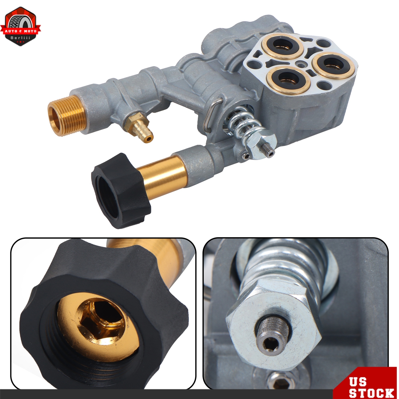 For Simpson Cleaning 7108366 Manifold Kit for 510020 520006 Pressure Washer Pump