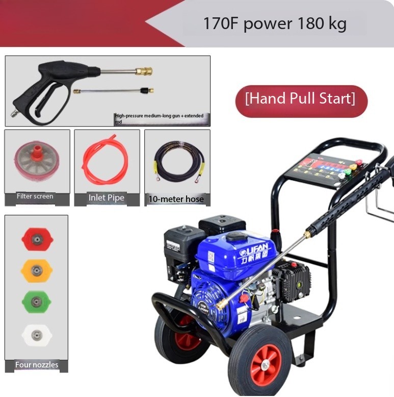 Ultra-High Pressure High-Power Diesel Car Wash Machine for Industrial Use