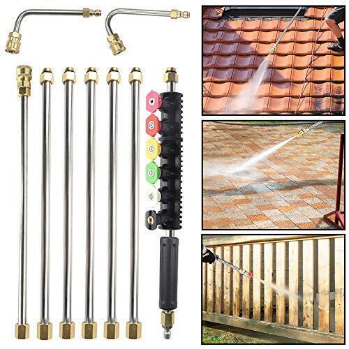 Gutter Cleaning Tool Extension Wand Lance Rod High Pressure Washer Roof Cleaner