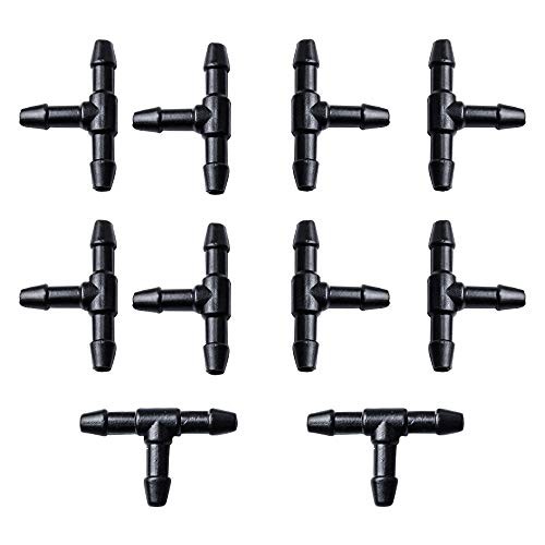 Windshield Washer Hose Connectors, Universal Wiper Hose Connector 10PCS T-Type