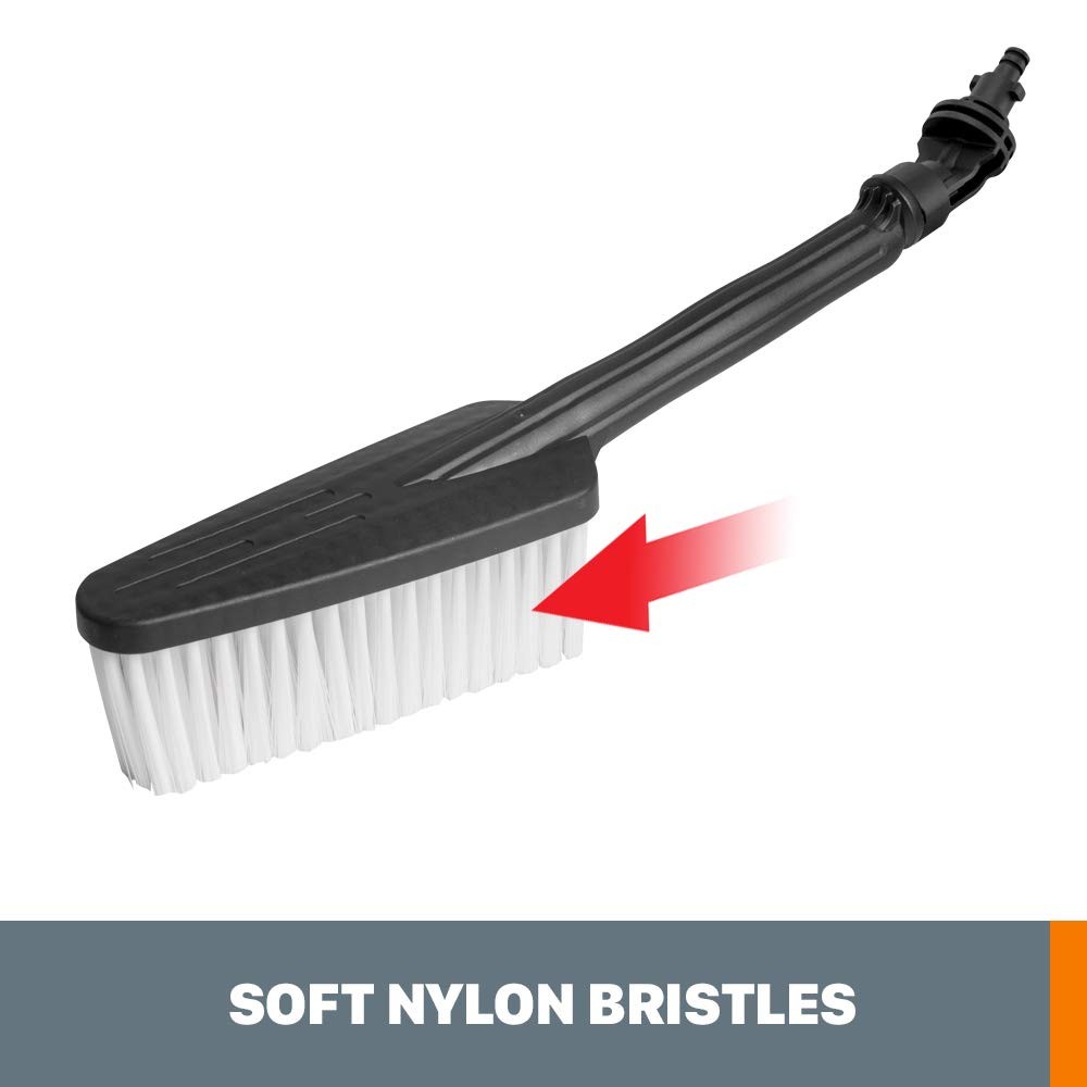 Worx Hydroshot 7″ Cleaning Brush Attachment – WA4048 Black