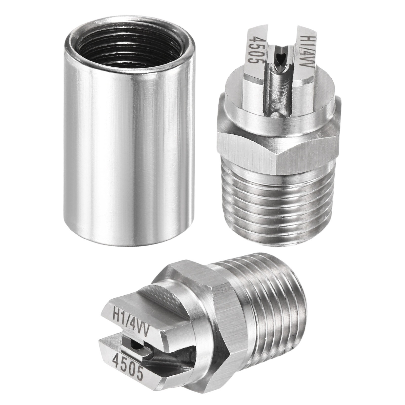 1/4″BSP 45° Flat Fan Spray Tip [1SET] – High Pressure Washer Nozzles [1.4MM]