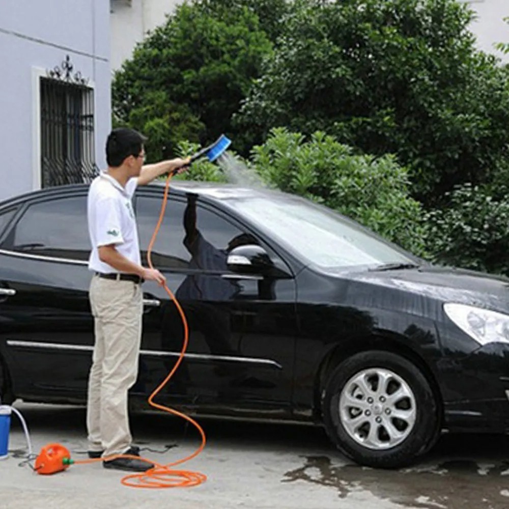 High Pressure Car Wash Brush with Foam Dispenser for Deep Cleaning & Shine US