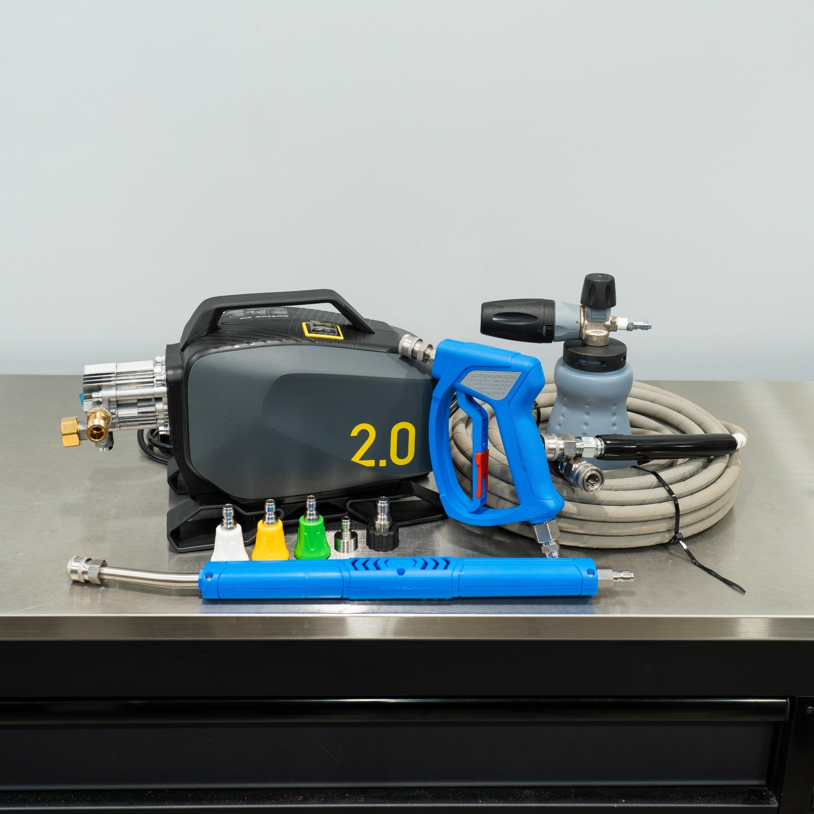 Active 2.0 Pressure Washer | Level 4 Detailing Kit | MTM Acqualine Package