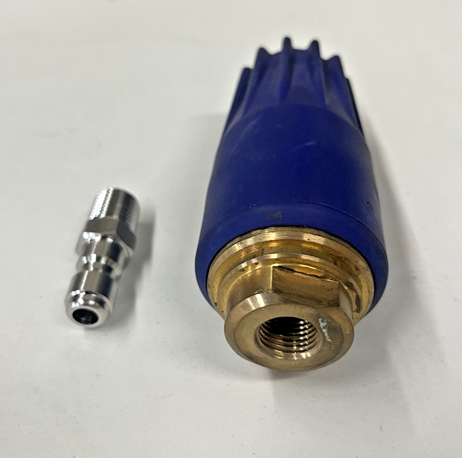 Turbo Nozzle #5.0 Orifice Stainless Steel Plug 1/4″ NPT General Pump