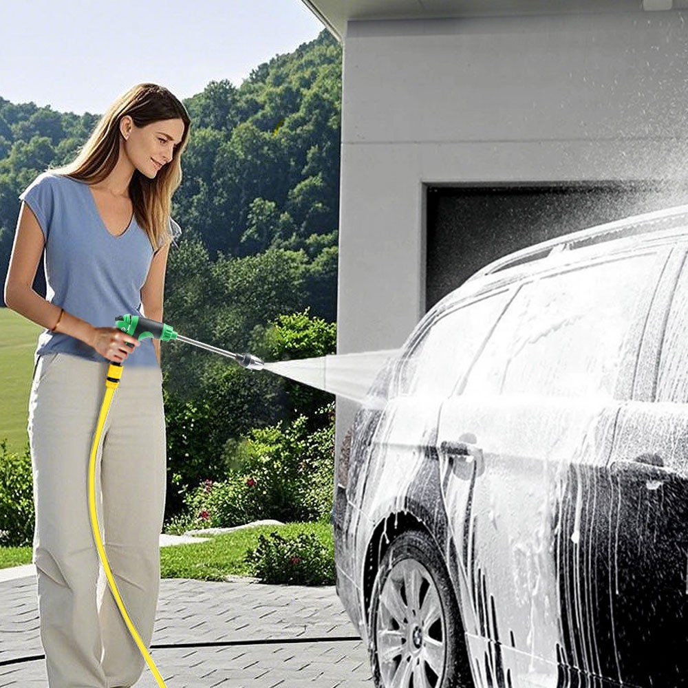 Waterblitz Pressure Washer– 360° Rotating Nozzle, 3 Spray Modes JQ