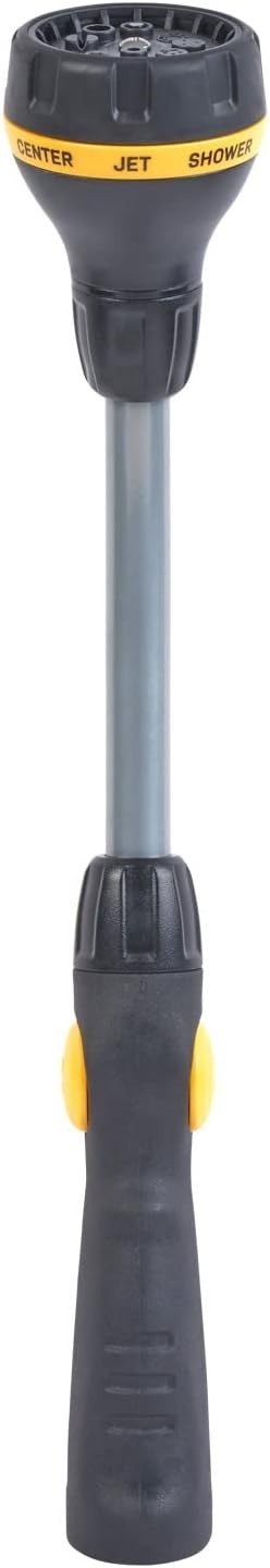 Melnor 65172AMZ Relax Grip 8-Pattern 15″ Garden Hose Wand w/ Adaptor