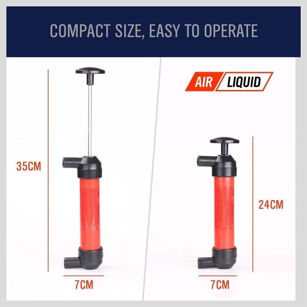 Multi-Use Siphon Oil Transfer Pump Kit for Gas Oil and Liquids