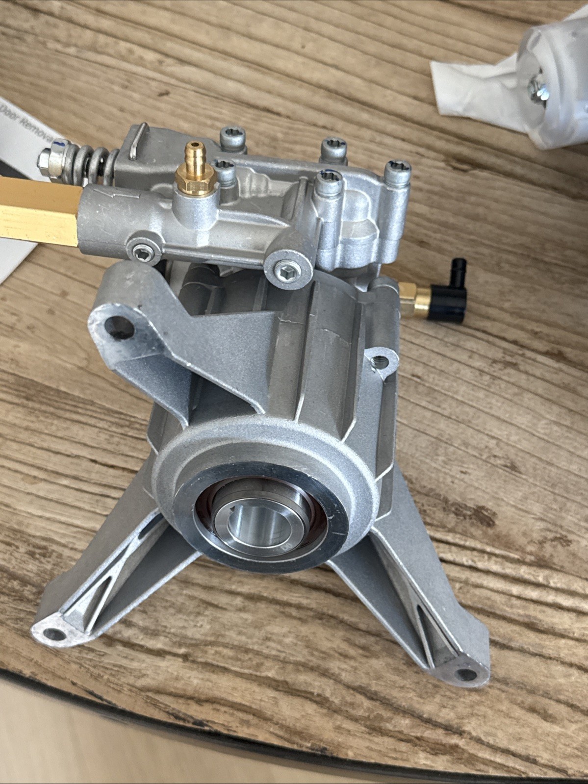Efficient 3000 PSI Pressure Washer Pump – Rear Inlet/Outlet, 2.5 GPM Flow